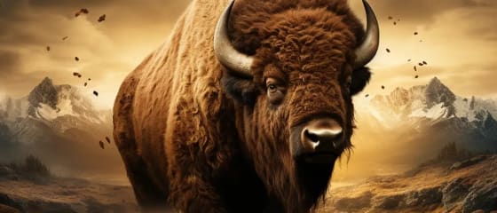 SÃ¶k efter guld i de otÃ¤mjda amerikanska slÃ¤tterna i Wild Wild Bison