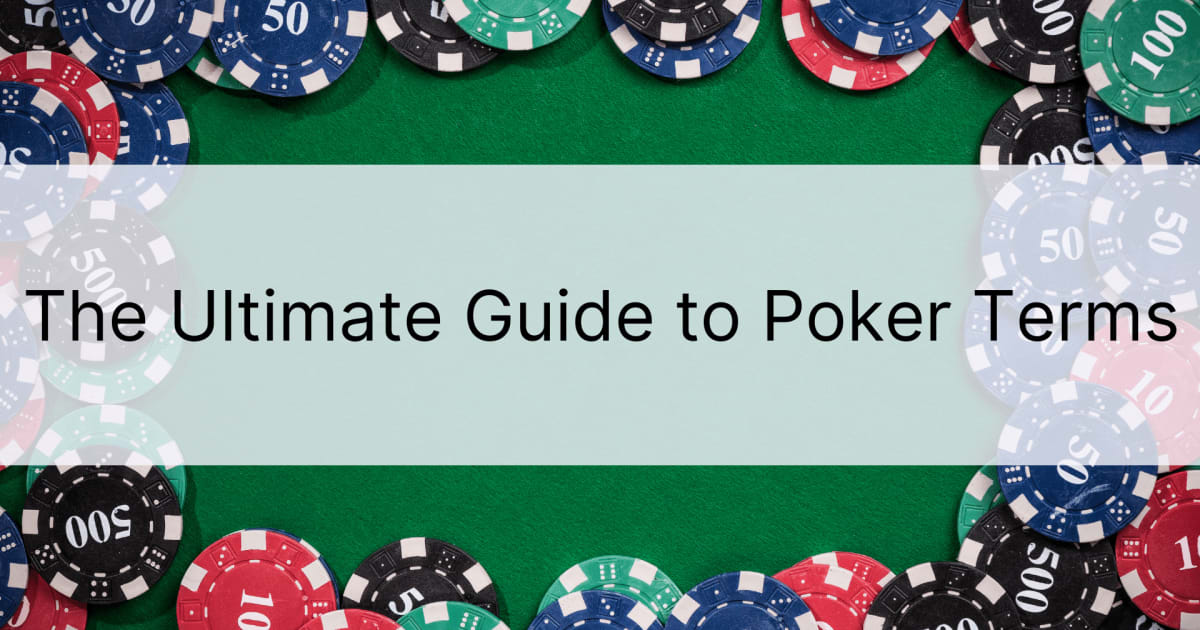 Den ultimata guiden till pokervillkor