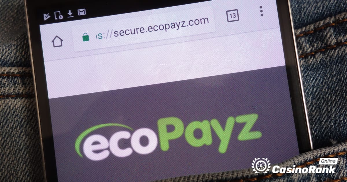 Ecopayz för onlinekasinoinsättningar och uttag