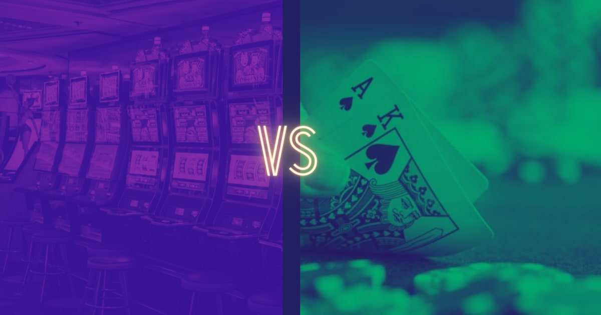 Onlinekasinospel: Slots vs Blackjack – Vilket är bäst?