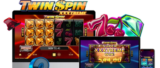 NetEnt levererar en underbar spelautomat i Twin Spin XXXtreme