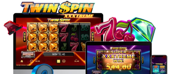 NetEnt levererar en underbar spelautomat i Twin Spin XXXtreme